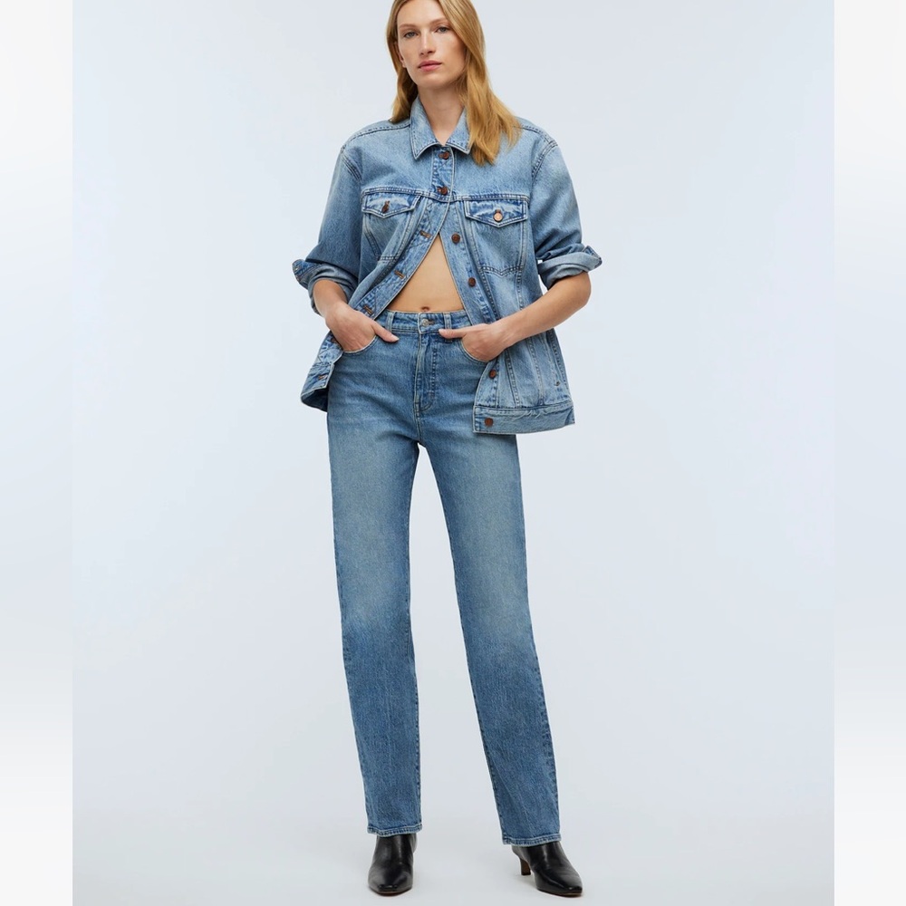Madewell Curvy 90s Straight Jeans